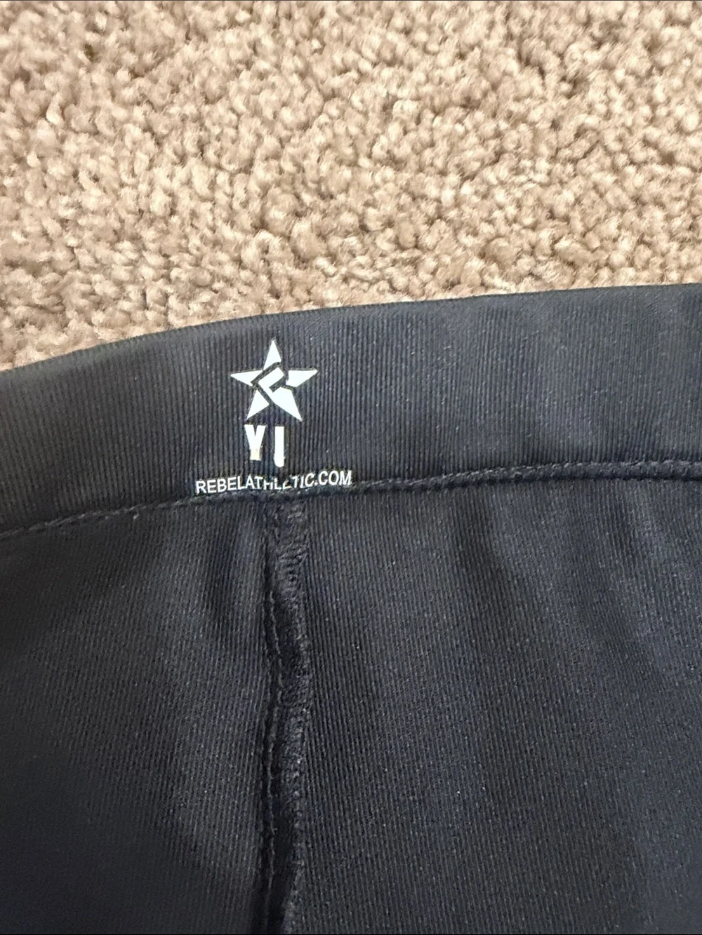 Rebel Black Kids Active Shorts